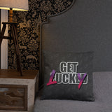 Get Lucky - Adult Humor Throw Pillow
