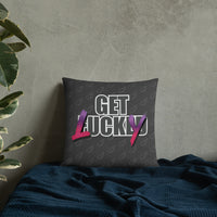 Get Lucky - Adult Humor Throw Pillow