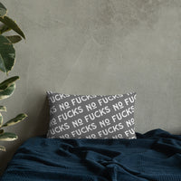 Giveth No Fucks - Adult Humor Throw Pillow