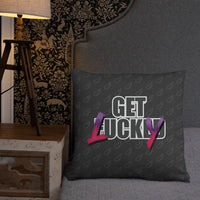 Get Lucky - Adult Humor Throw Pillow
