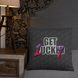 Get Lucky - Adult Humor Throw Pillow