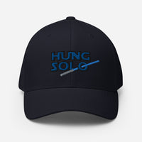 Hung Solo - Adult Humor Flexfit Cap