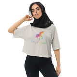 I'm A Legend - Funny Drop Shoulder Crop Top