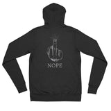 Nope - Funny Zip Hoodie