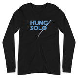 Hung Solo Lightsaber - Adult Humor Long Sleeve Tee