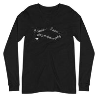 I Got Anxiety So I Left - Funny Long Sleeve Tee