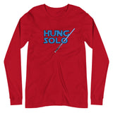 Hung Solo Lightsaber - Adult Humor Long Sleeve Tee