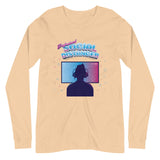 Professional Social Distancer - Nerdy Long Sleeve Tee