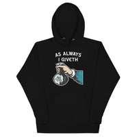 Giveth No Fucks - Adult Humor Hoodie