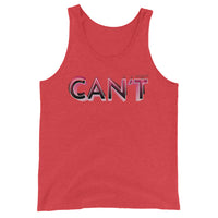 Can't - "Inspirational" Straight Cut Tank