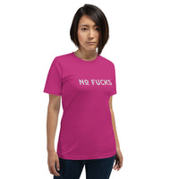 No Fucks - Adult Humor T-Shirt