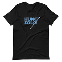 Hung Solo Lightsaber - Adult Humor T-shirt