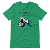 Giveth No Fucks - Adult Humor T-Shirt