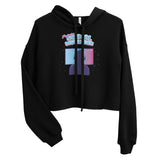 Professional Social Distancer - Nerdy Cropped Hoodie