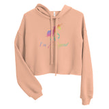 I'm A Legend - Funny Cropped Hoodie