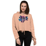 Don't Touch Me - Funny Cropped Hoodie
