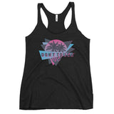 Don't Touch Me - Funny Contoured Racerback Tank