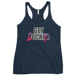 Get Lucky - Adult Humor Contoured Cut Racerback Tank