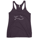 I Got Anxiety So I Left - Funny Contoured Cut Racerback Tank