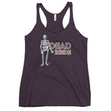Dead Inside - Funny Contoured Cut Racerback Tank