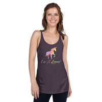 I'm A Legend - Funny Contoured Cut Racerback Tank