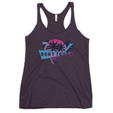 Don't Touch Me - Funny Contoured Racerback Tank