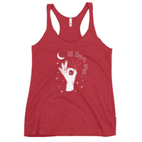 I'm Not Ok - "Inspirational" Contoured Cut Racerback Tank