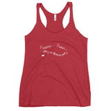 I Got Anxiety So I Left - Funny Contoured Cut Racerback Tank