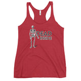 Dead Inside - Funny Contoured Cut Racerback Tank