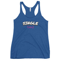 Single(ish) - Contoured Cut Racerback Tank