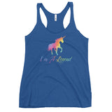 I'm A Legend - Funny Contoured Cut Racerback Tank