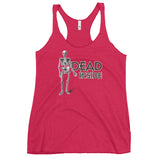 Dead Inside - Funny Contoured Cut Racerback Tank