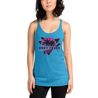 Don't Touch Me - Funny Contoured Racerback Tank